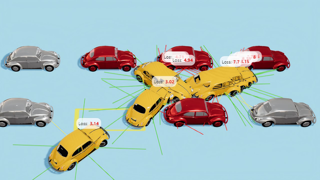 Evolution of Self-Parking Cars