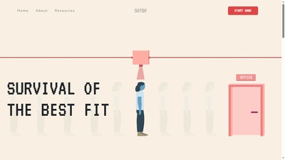 Survival of the Best Fit (채용 알고리즘 편향 게임)